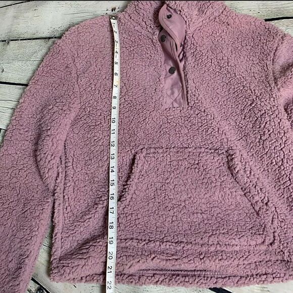 🔮 WALLFLOWER| Sherpa Pullover  - Picture 4 of 4